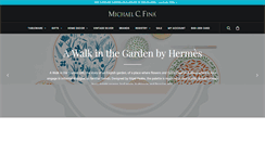 Desktop Screenshot of michaelcfina.com